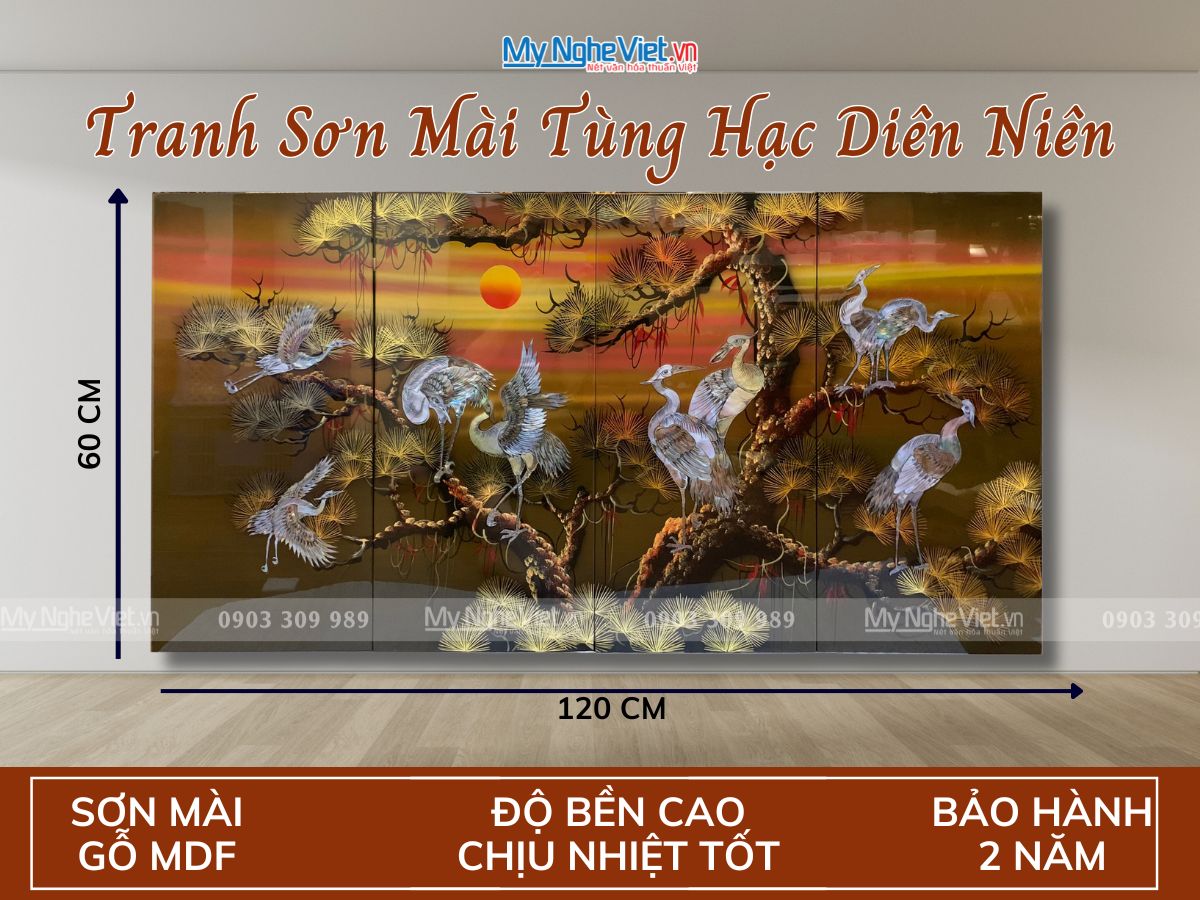 Tranh Tùng hạc diên niên 