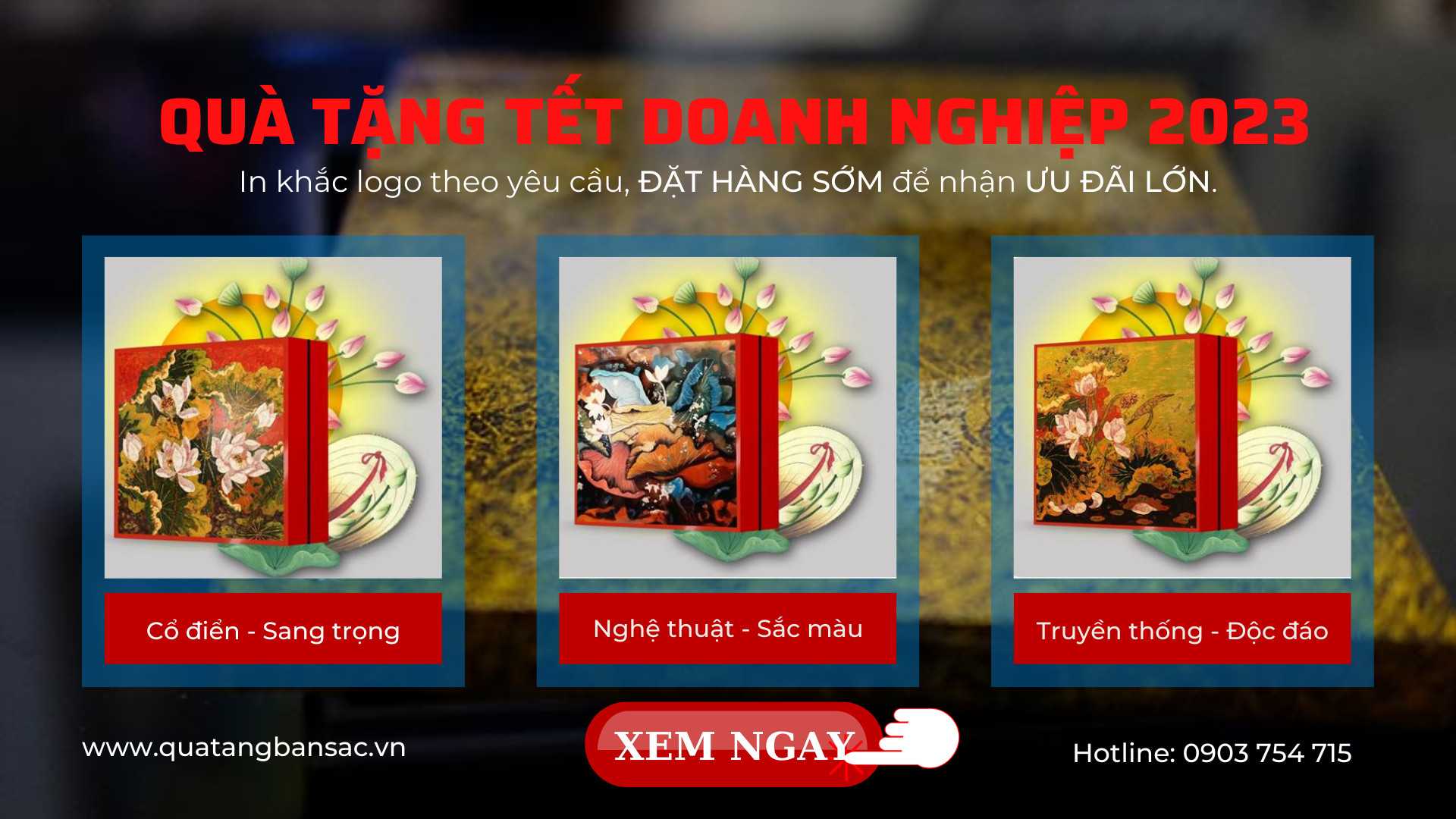 Popup Quà Tết doanh nghiệp 2023 Mỹ Nghệ Việt 