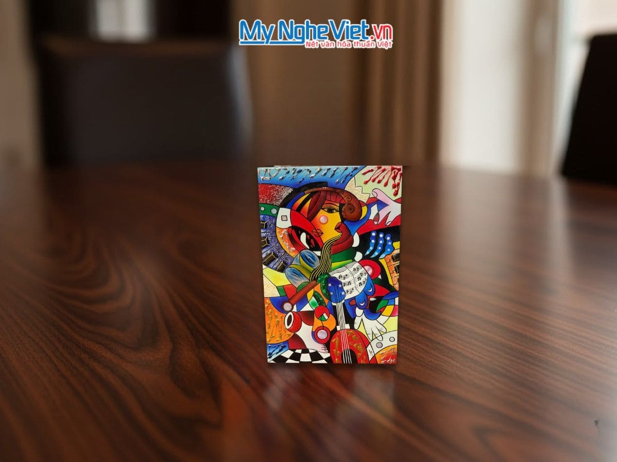 Tranh sơn mài picasso 20x30 SMA373