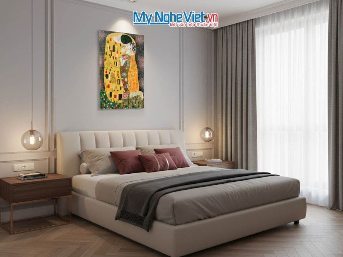 Tranh sơn mài picasso 40x60 MNV-SMA374