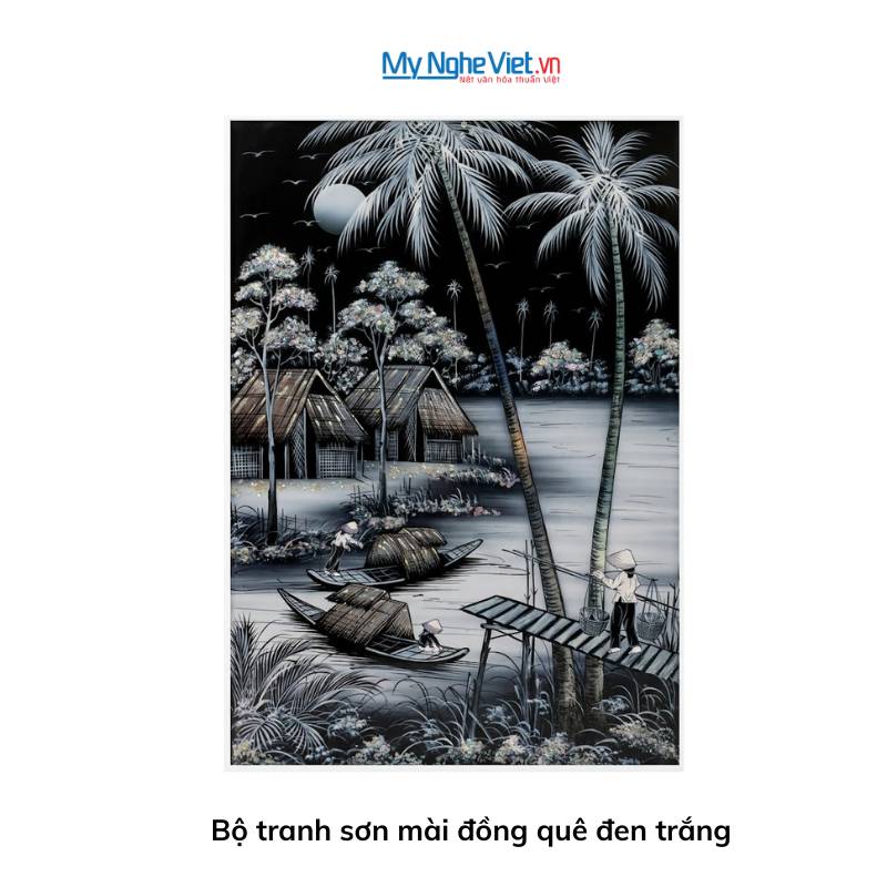 Tranh Đồng quê nhiều mẫu hàng cao cấp 40x60 MNV-TSM46_01