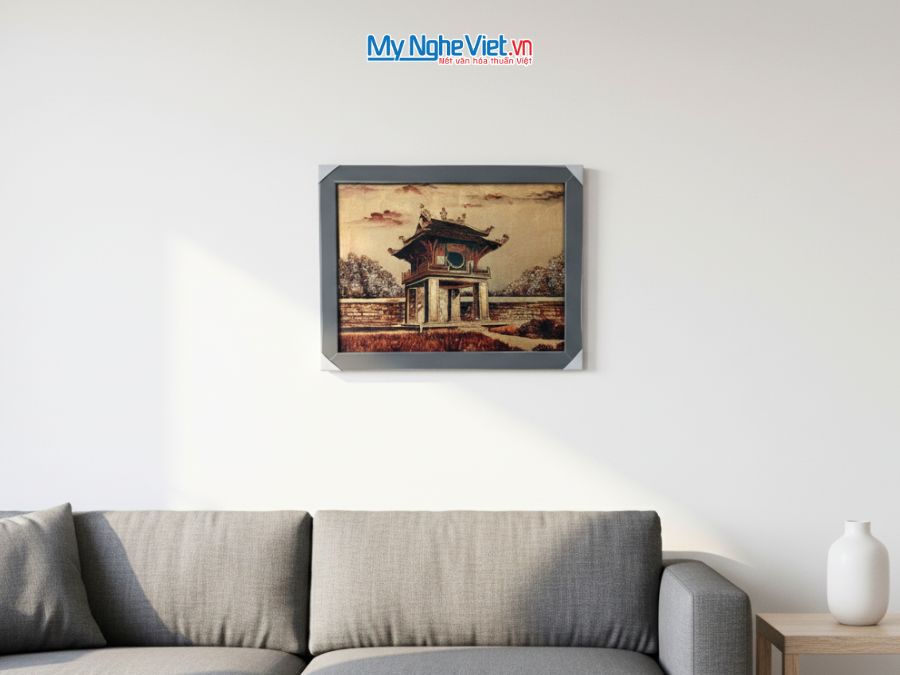 Tranh Sơn Mài Vẽ Văn Miếu Quốc Tử Giám TSM3545-1.2